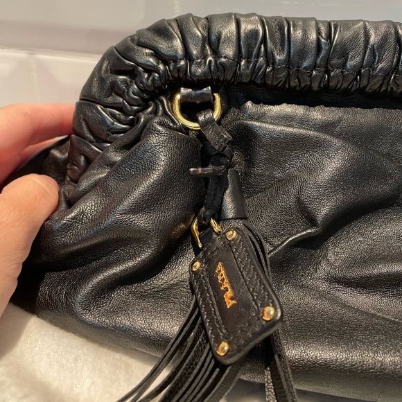 Authentic Vintage Parada Lambskin Baguette Clutch - Picture 3 of 16